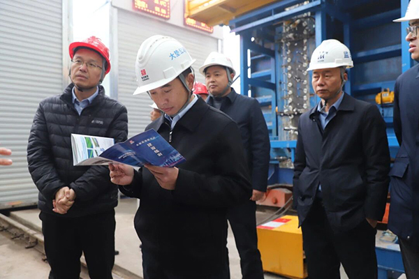 川高公司黨委書(shū)記、董事長(zhǎng)江勇順率隊(duì)赴大墊TJ3標(biāo)項(xiàng)目督導(dǎo)調(diào)研